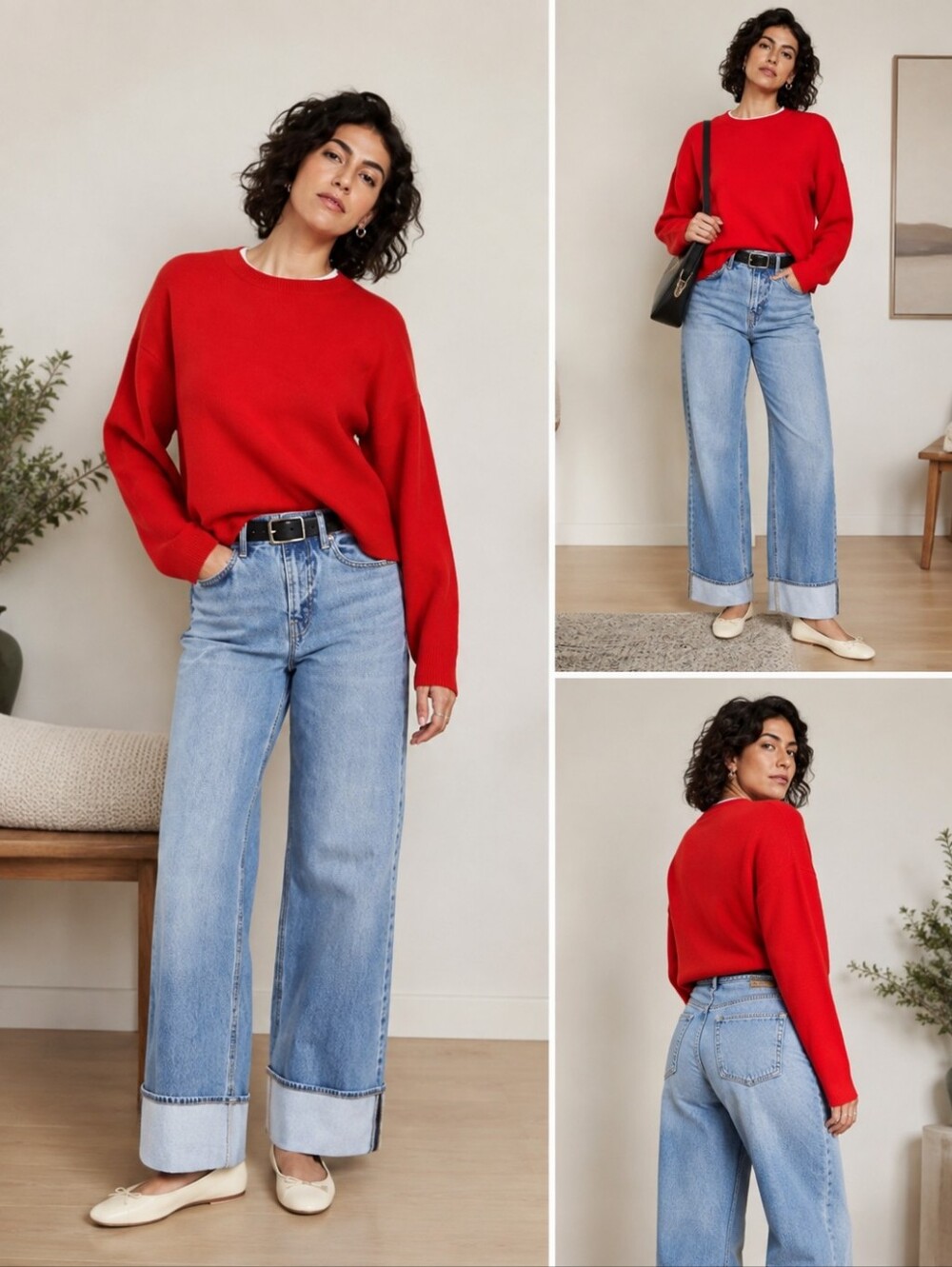 Old Navy Ski high wide leg jeans